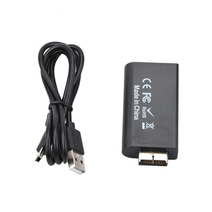 For Playstation 2 PS2 To HDMI-Compatible Adaptor HD RCA AV Audio Video Connecter
