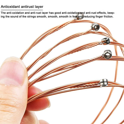Guitar Accessories Kit Tool Changing Include Acoustic Gold