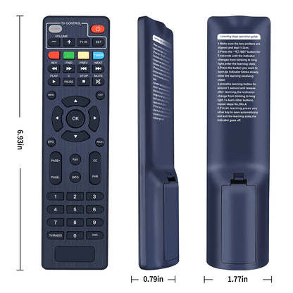 Remote Control For KOQIT ATSC TV Tuner Digital Converter Box