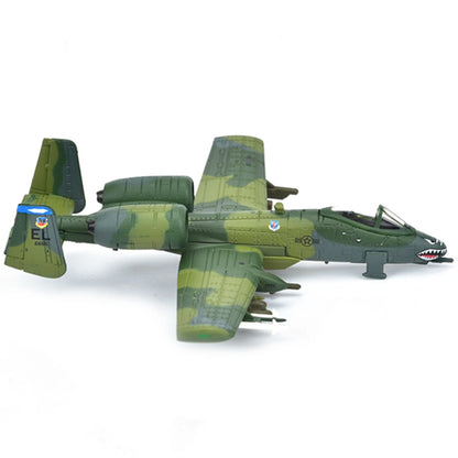 1/144 Diecast Alloy A-10 Fighter Military Airplane Model With Display Stand