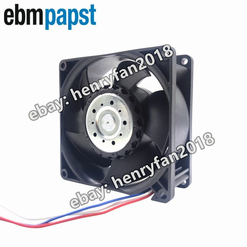 Ebmpapst 3212J/2NU-343 Axial Fan DC 12V 8.1W 90*90*38MM 130m3/h IP68 Cooling Fan