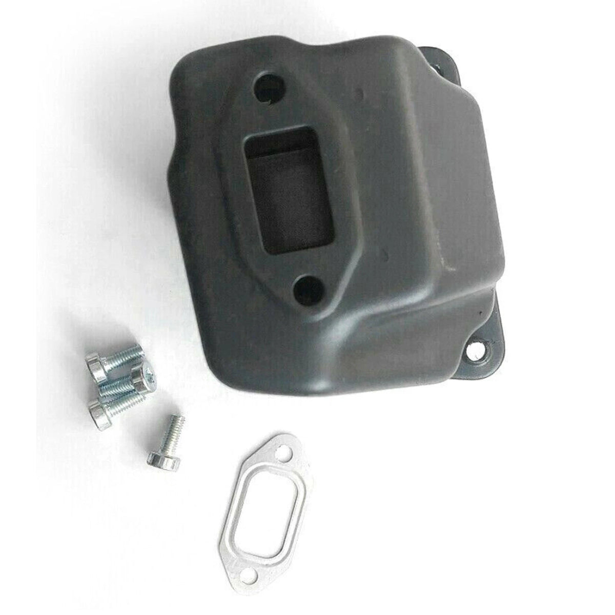 Exhaust Muffler+Screws+ Gasket Kit For Stihl 024/026/MS240/MS260 Chainsaw