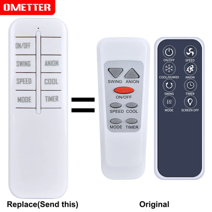 Remote Control For COSTWAY Portable Evaporative Air Cooler 23665-CYPE-A-CA