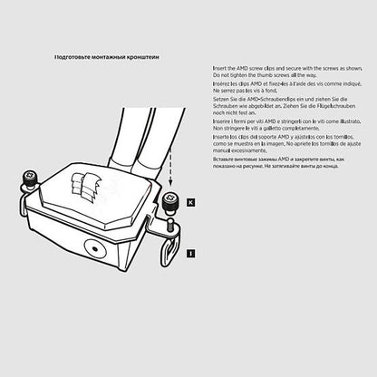 FM3 AM3 AM4 Cooler Mounting Bracket For Corsair Hydro H60 H80i H100i H110i GT d