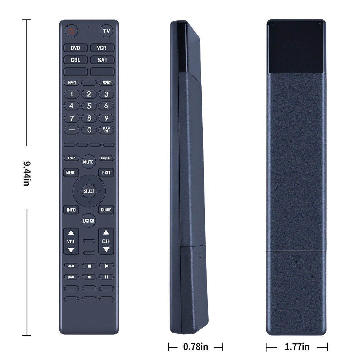 CLU-4362S Remote Control For Hitachi 50C20 50C20A 51F59 51F59A 51F59J 57F59