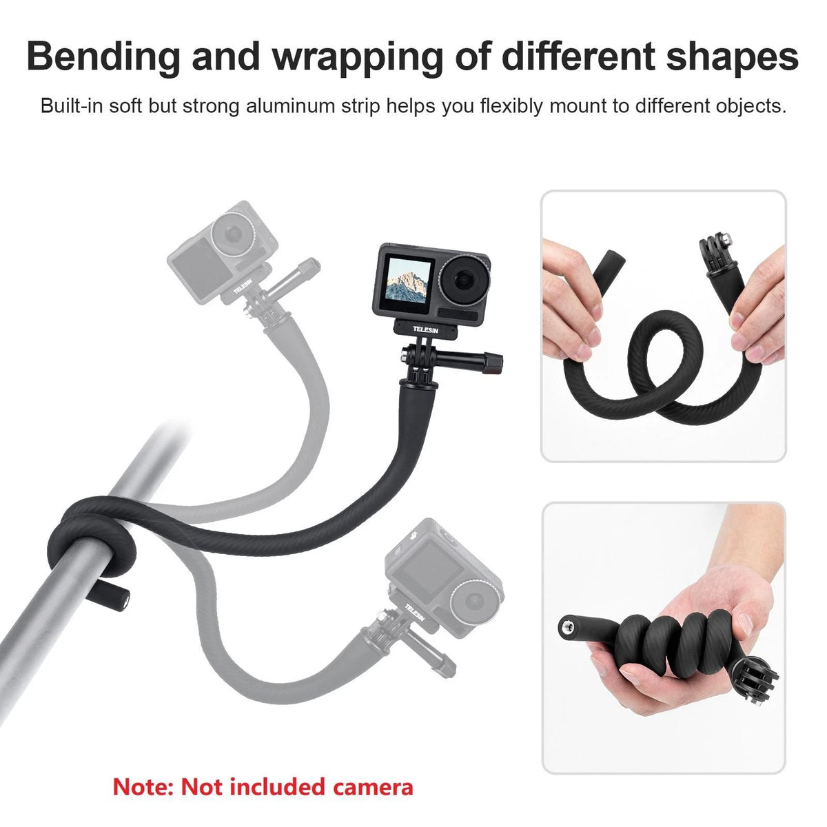 1Pcs Flexible Mount Cell Phone/ Camera Joystick Bracket For Self-portrait