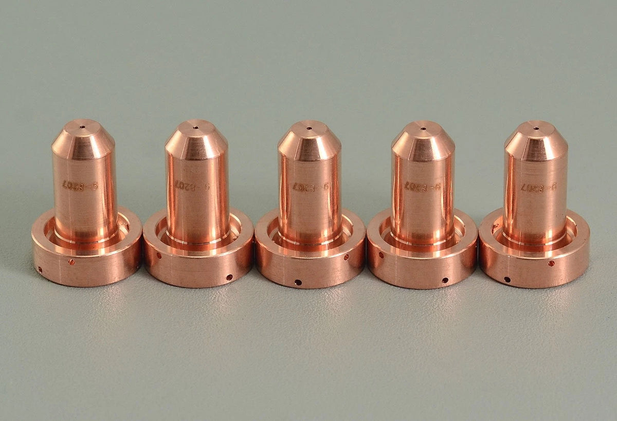 RIVERWELD Plasma Tips 9-8207 40A Drag OTD Fit Thermal Dynamics 40A, Golden