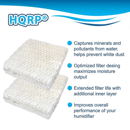 HQRP 2-Pack Humidifier Wick Filter Compatible with Sears Kenmore 14803,...