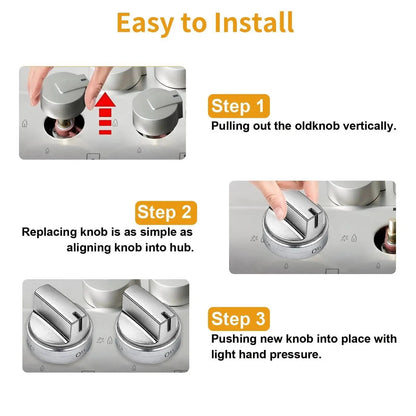 High Quality 5PCS Control Knob for GE Gas Range Stove Replacement Part