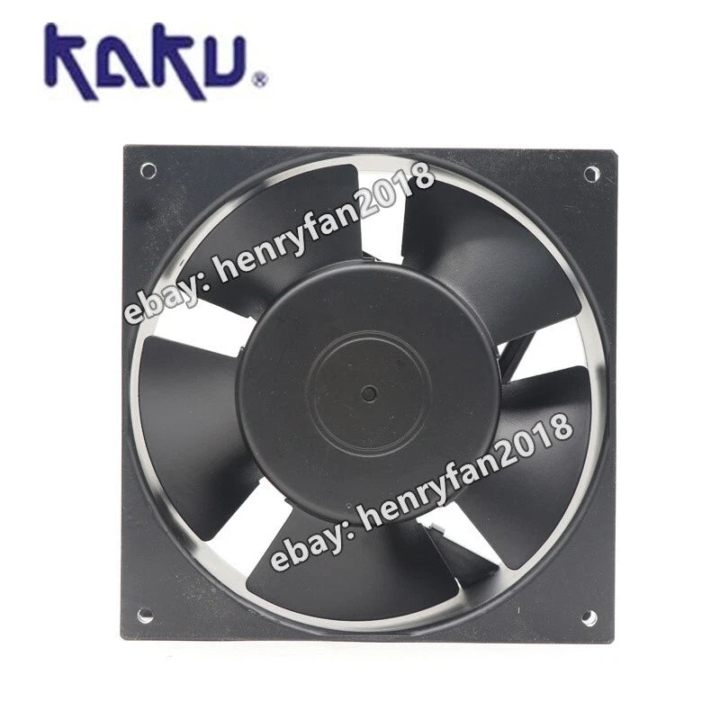 KAKU KA1525HA2 Axial Fan 220/240VAC 0.15/0.18A 150*150*51MM 2-Pin Cooling Fan