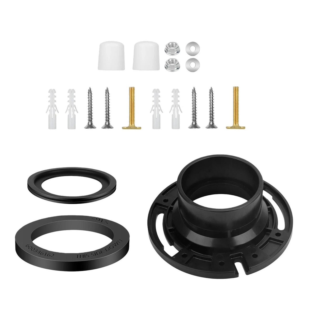 Toilet Seal Flange Kit For Dometic 300 310 320 RV Series Flush Seal 385311652