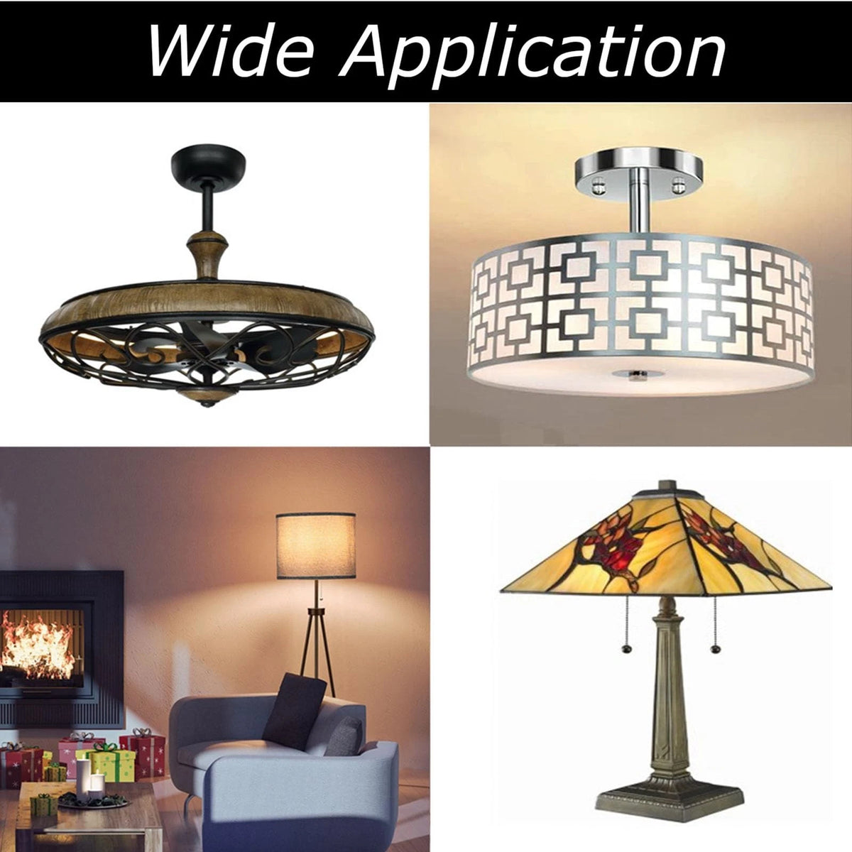JNXQWE Candelabra Base 3 Light Cluster Socket,e12 Lamp Holder with...