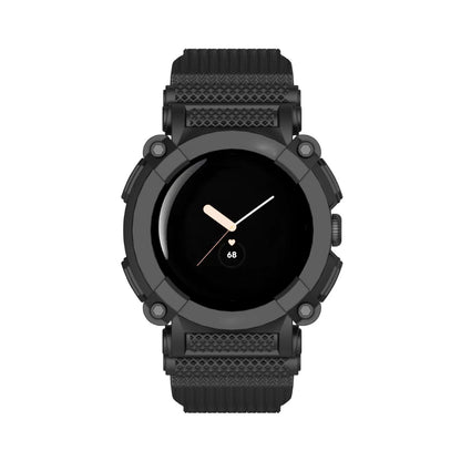 Shockproof Watch Case Strap for Google Pixel Watch Band Silicone Cover Bracelet