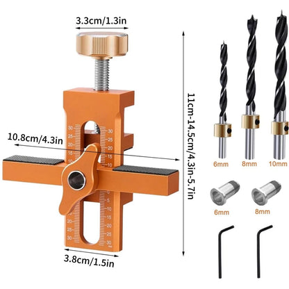 Cabinet Door Installation Tool Thicknesses From 10~40mm For Most Cabinet Doors
