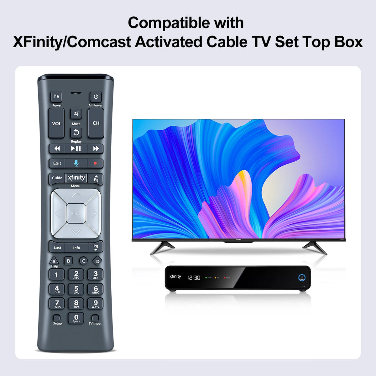 For Comcast/Xfinity XR11 Premium Voice Activated Cable TV Remote Control