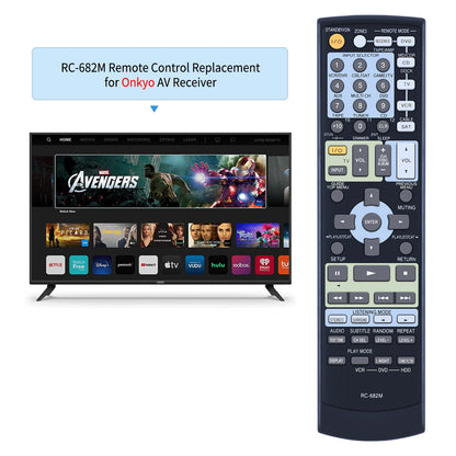 RC-682M For Onkyo AV Receiver Remote Control TX-SA8560 TX-SA605 TX-SR605
