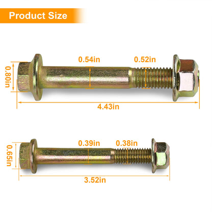 Control Arm Bolts  Compatible with 1997-2006 Jeep Wrangler TJ's and LJ's