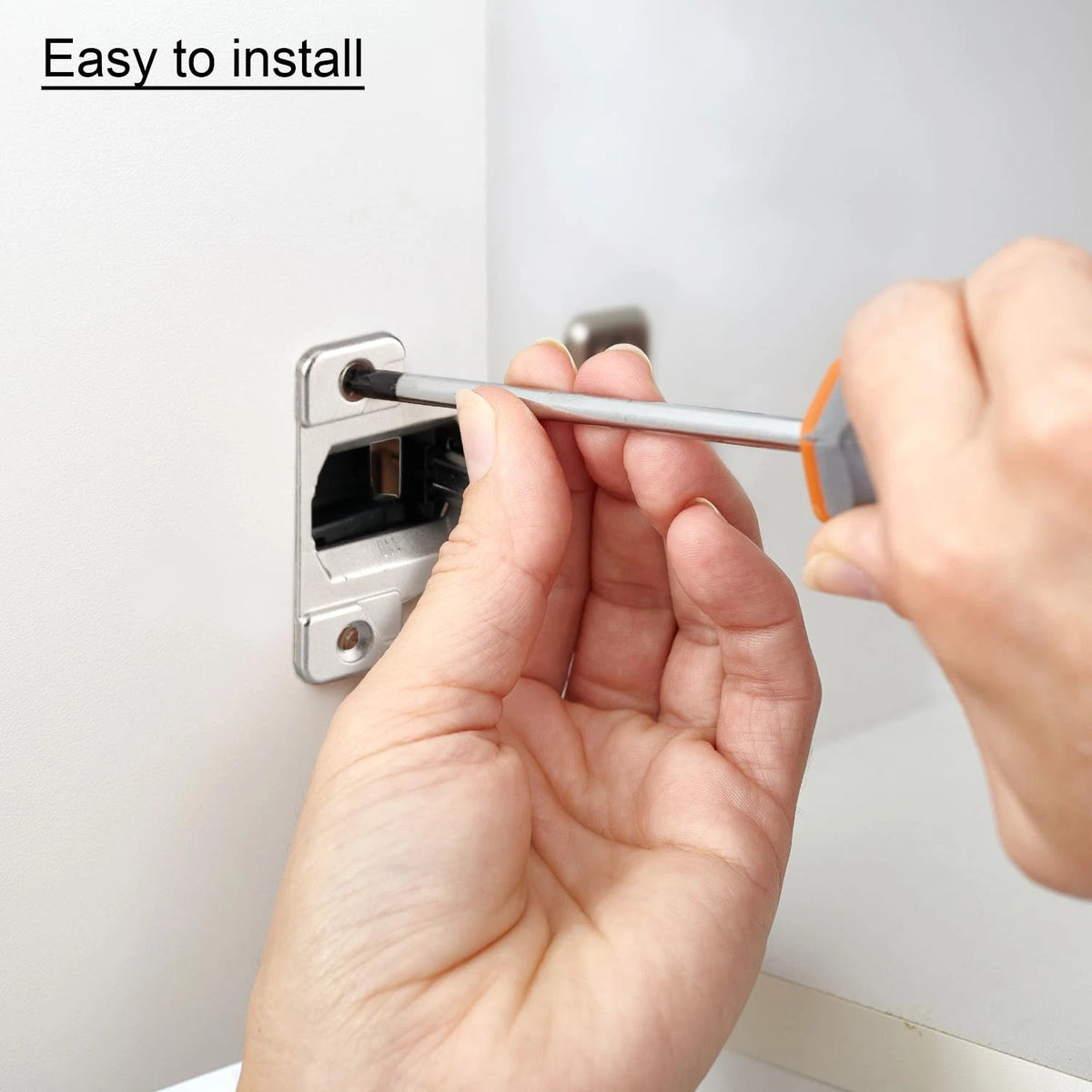 Replacement for Blum 110 Degree Screw-in Compact 33 2.25"L x 1.45"W, Silver
