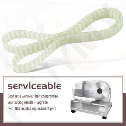 Meat Slicers Replacement Belt Compatible with Cooks 2113, no, Yellowish Green
