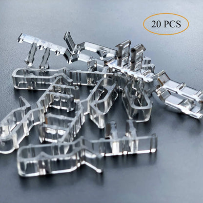 Valance Clips for Blinds 2 Inch Hidden Channel Window Blind 20, 2.1