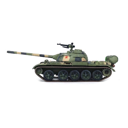 1/72 Diecast Alloy Chinese Type 59 Main Battle Tank Simulation Military Model