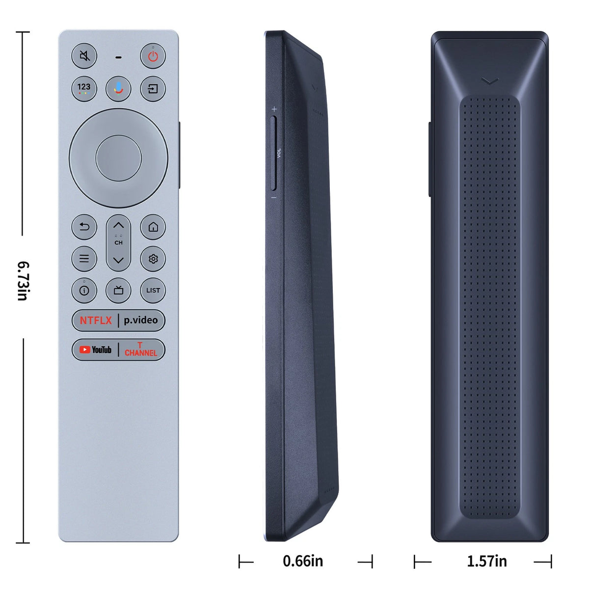 RC933 FUB1 Replace Remote Control For TCL Mini LED Smart Android TV Q10B
