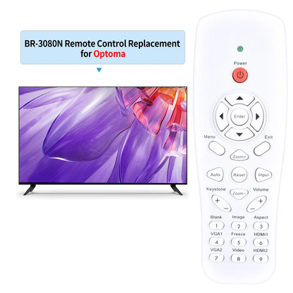 BR-3080N Projector Remote Control For Optoma ZH400UST, ZH500UST, ZU500UST