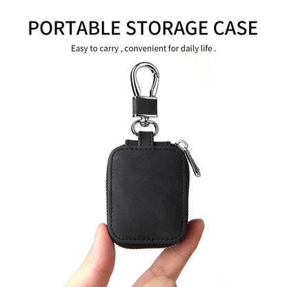 1Pc PU Leather Soft Case Protective Cover Chain For AirPods 1/2/3/Pro/Pro 2 ff