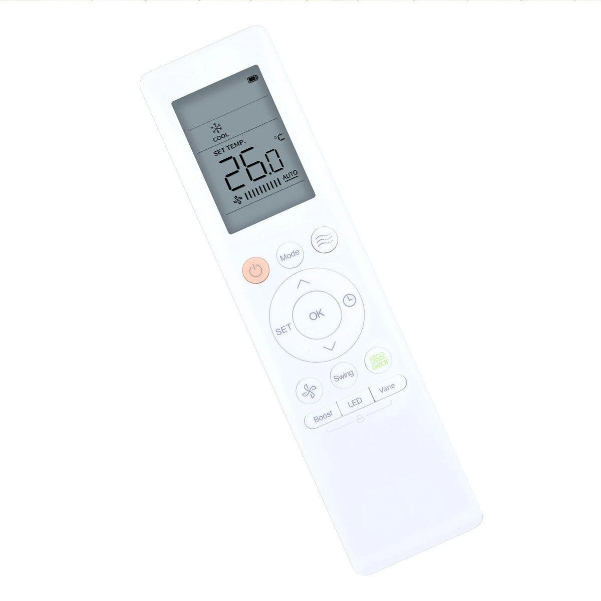 RG10N3(2HS)/BGEF Replacement Remote Control For Midea Air Conditioner