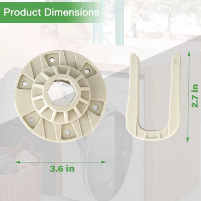 Upgrade W10528947 W10396887 Washer Basket Driven Hub Kit 1 pcs + 6 screw