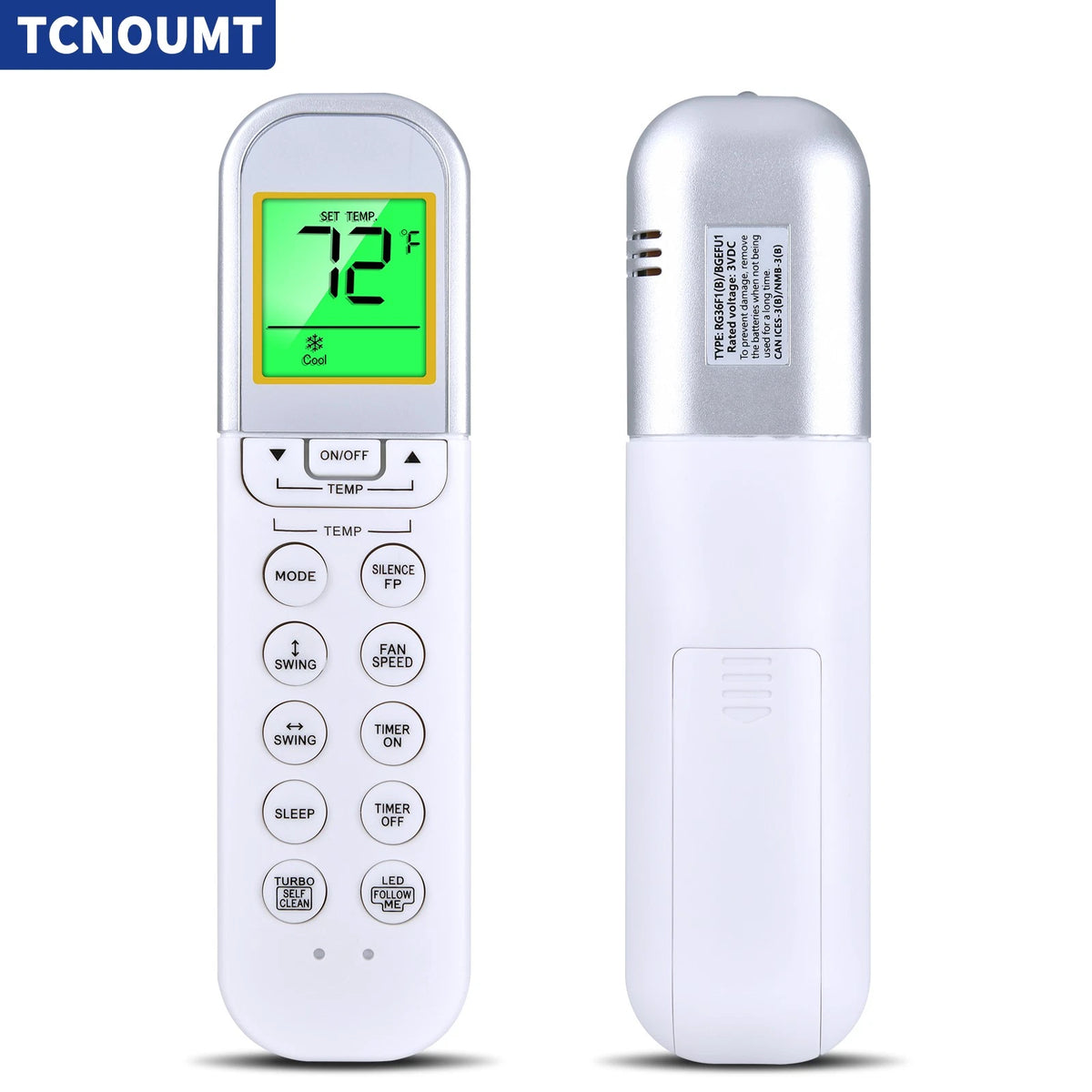 Remote Control For Midea ComfortStar Frigidaire Cooper&Hunter Air Conditioner