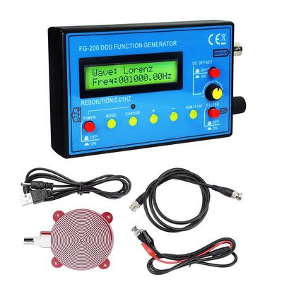 Multi Waveform Signal Generator DDS 15 Patterns 0.01Hz-500kHz with USB Cable