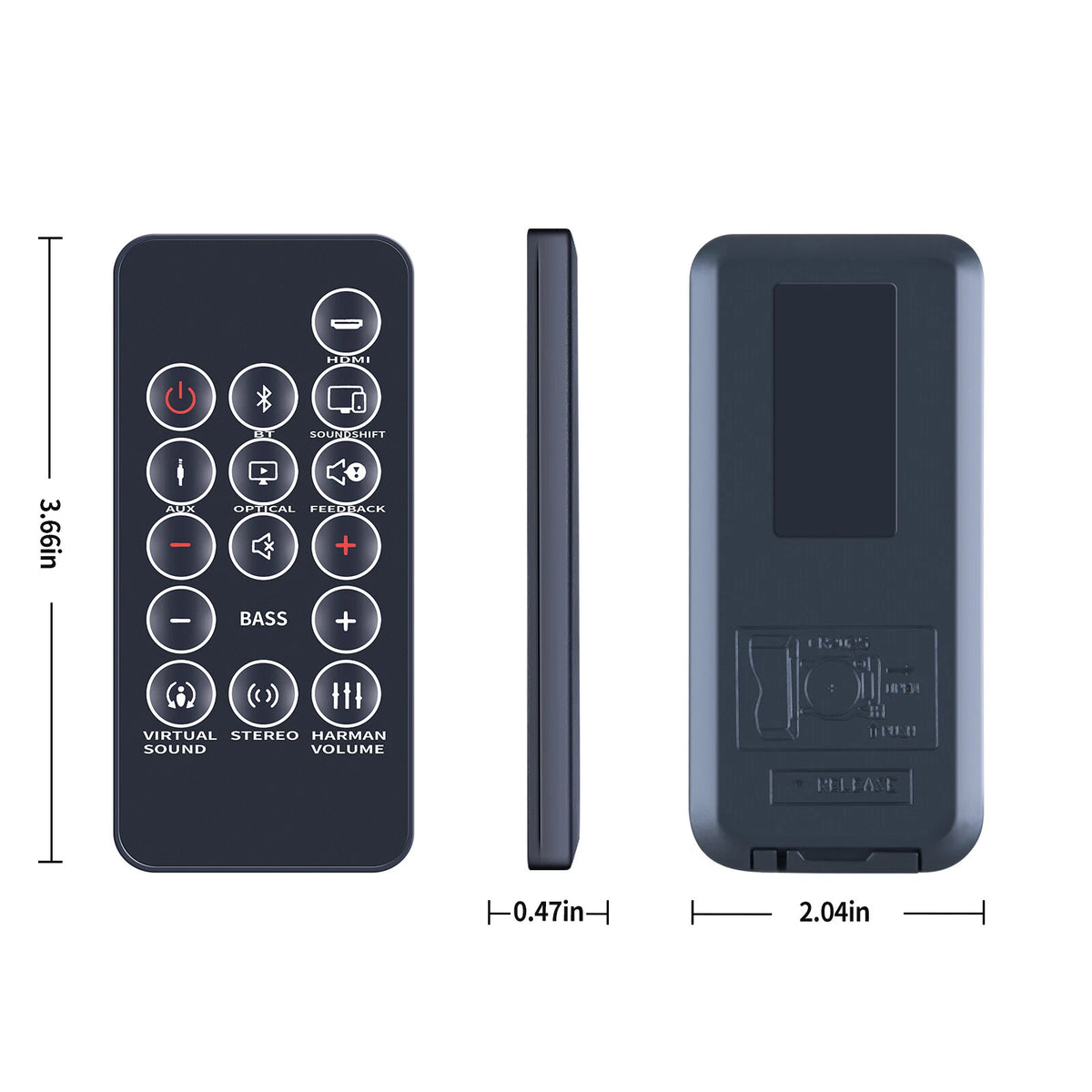 Remote Control For JBL Cinema SB250 SB350 STV250 Home Cinema 2.1 Soundbar