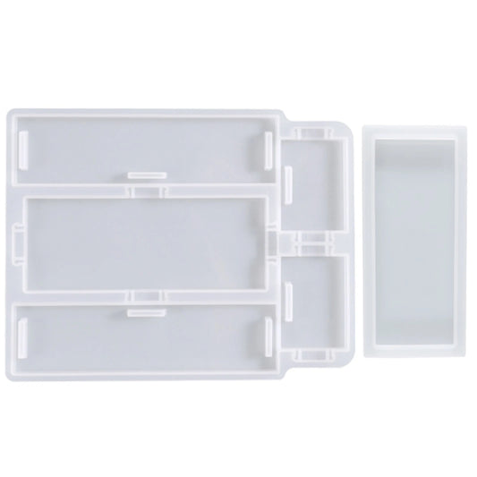 Silicone DIY Resin Mold Desk Storage Organizer Making Epoxy Casting Mould Tool