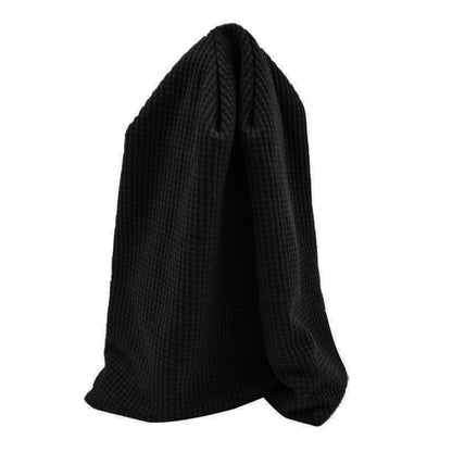 Black Men Women Baggy Cap Slouch Oversize Hat Ski Beanie Winter Knit Warm G