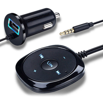 BC20 Car Cigarette Lighter Bluetooth Wireless Receiver MP3 Player Audio Cable