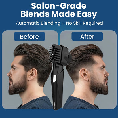 247 Groomed Self Haircut Kit for Men – Electric Hair Trimmer Black