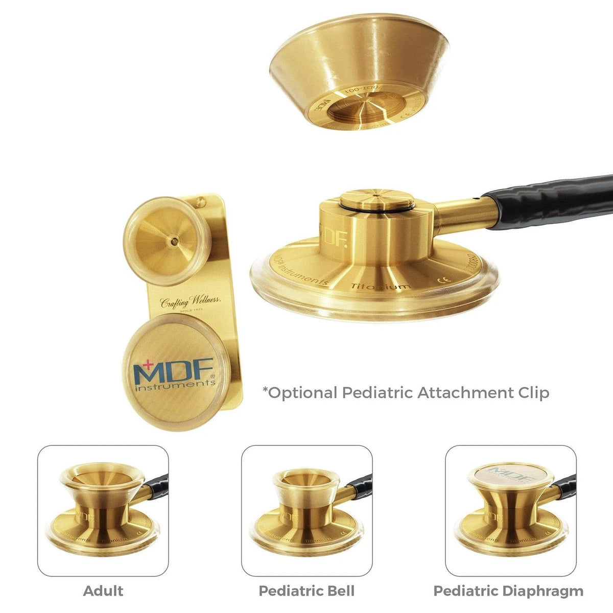 MDF Instruments Pediatric Attachment with Clip - for MD ONE® Epoch® Gold