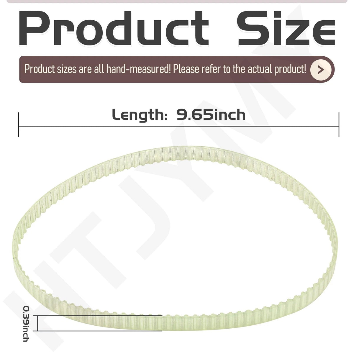 Meat Slicers Replacement Belt Compatible with Cooks 2113, no, Yellowish Green