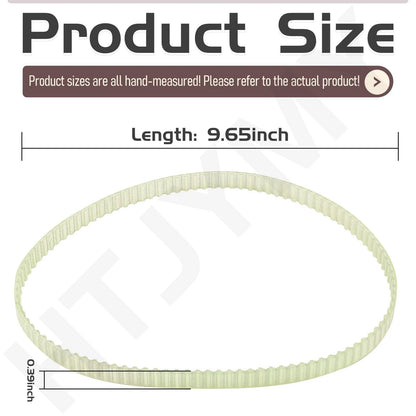 Meat Slicers Replacement Belt Compatible with Cooks 2113, no, Yellowish Green