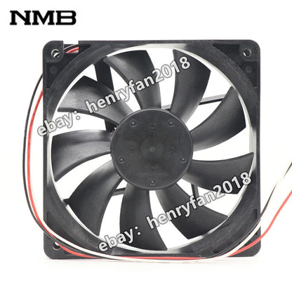 NMB-MAT 4710KL-05W-B59 DC 24V 0.38A 120*120*25mm 3-wires Inverter Cooling Fan