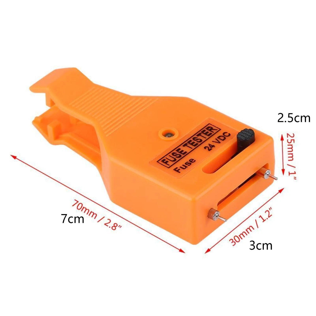 Plastic Car Adjustable Test Pins Fuse Tester Checker & Puller Removal Tool