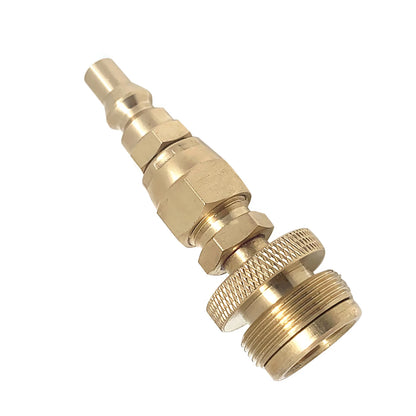1lb Propane BBQ Grill Disposal Adapter Regulator for 1/4" Quick Connect Plug
