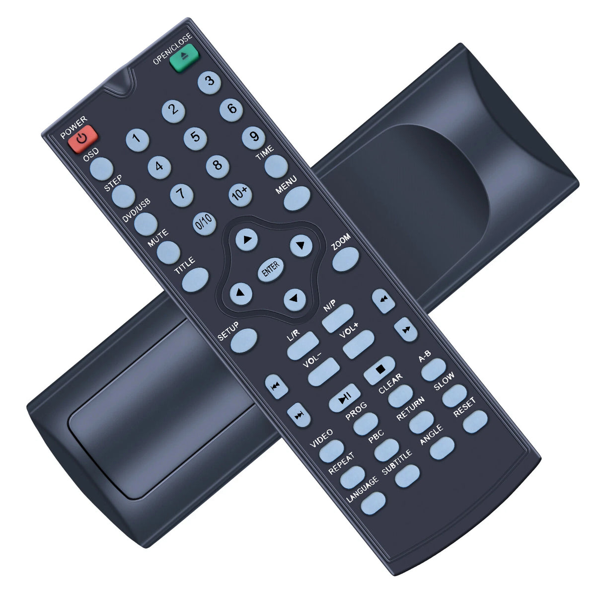 Replace Remote Control For Majority DVD CD player Scholars SCH-DVD-BLK