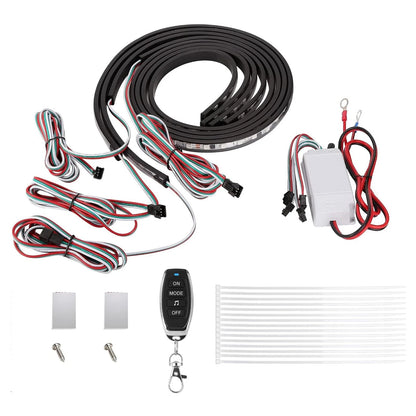 10L0L 4PCS Golf Cart Underglow LED Light Kit, Underbody Lights Kit