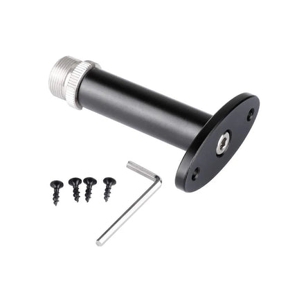 CAMVATE Wall Mount Bracket With 5/8"-27 Male Screw 5 x 6.5 x 2.2 cm, black