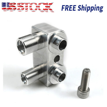 Adapter fitting CNC Machined For LSX LS1 Swap  AC Compressor