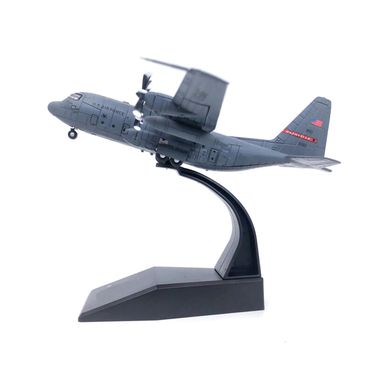 1/200 Scale Diecast Alloy US C-130 Hercules Transport Aircraft Model