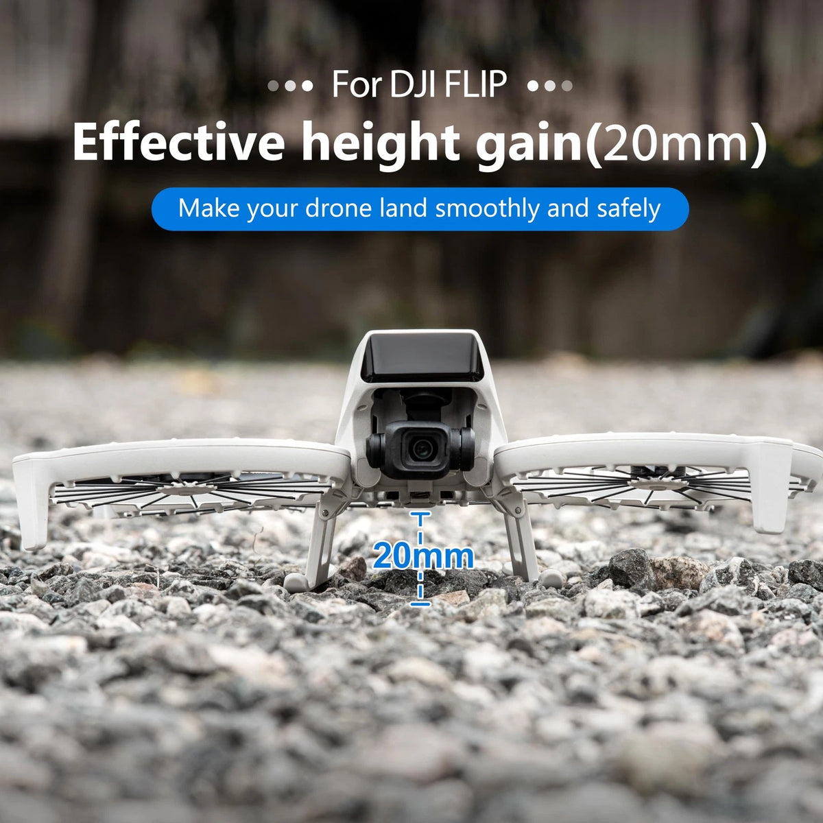 Landing Gear for DJI Flip Drone Accessories, Foldable Height Extended Leg...
