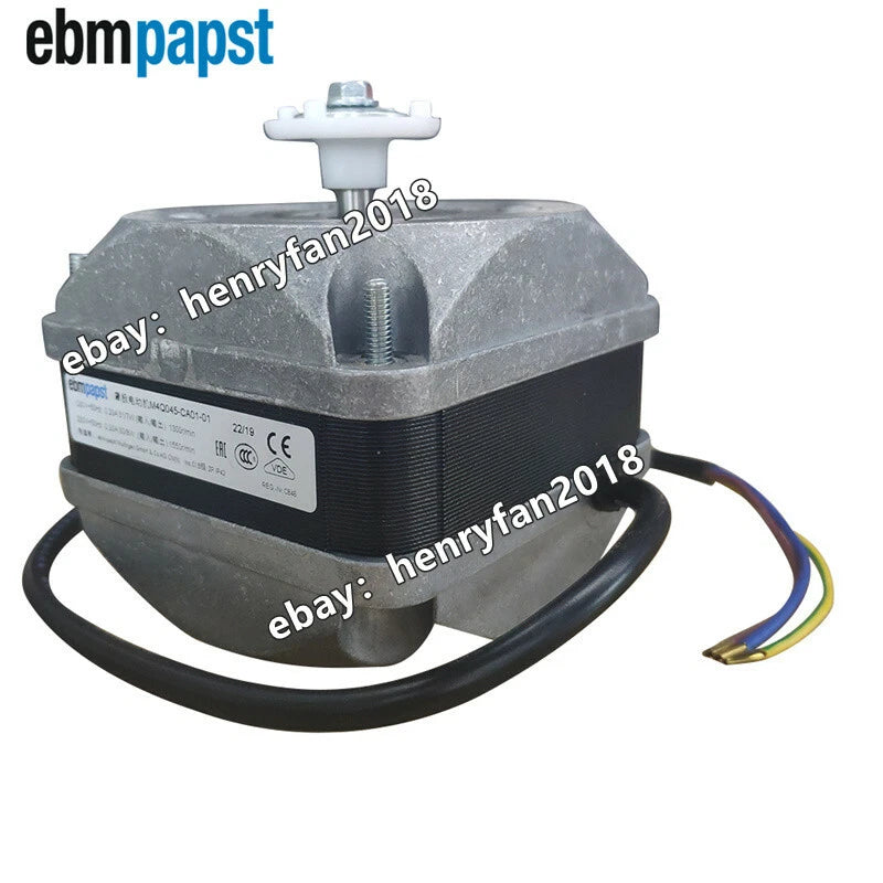 Ebmpapst Motor M4Q045-CA01-01 AC230V 31W 0.20A Freezer / Condenser Fan Motor